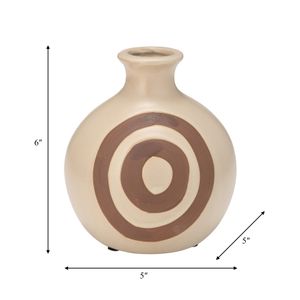 DALEYHOLM IVORY VASE 6 (IN) 9