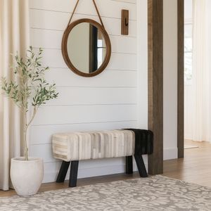 LINDENHAVEN BLACK BENCH 19 (IN) 12