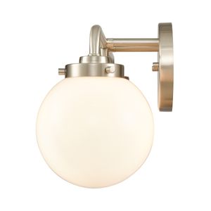 Fairbanks 22.75'' Wide 3-Light Vanity Light - Brushed Nickel and Opal 4