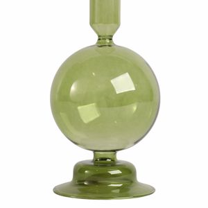 SKYLERCLIFF GREEN CANDLE HOLDER 7 (IN) 4