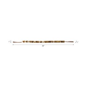 KELLERSHAW BROWN BEAD 1 (IN) 9