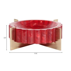 BUFORDMORE RED BOWL 3 (IN) 10