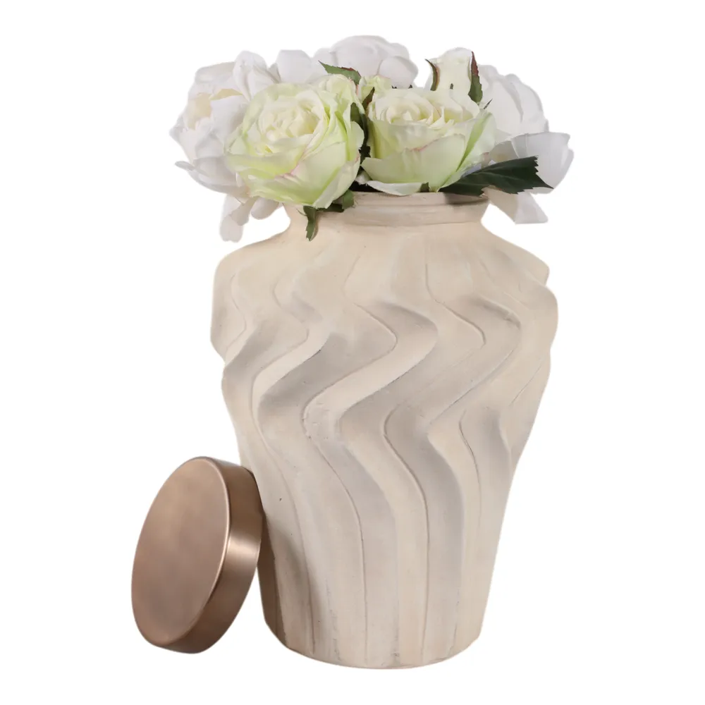 DEXTERMILL CREAM JAR 13 (IN)