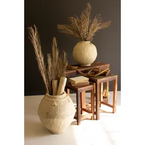 Paper Mache Urn 2