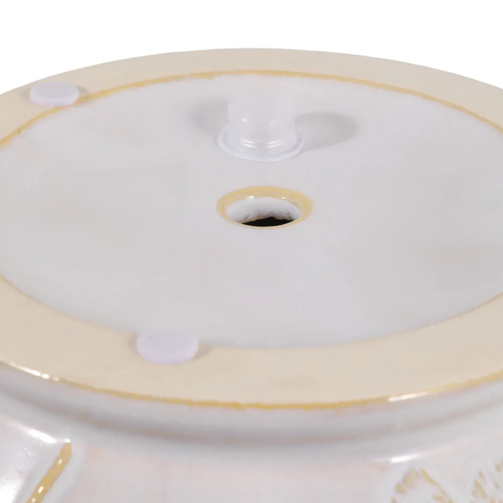 CLAYBROOK SET OF 3 IVORY PLANTER 9 (IN)