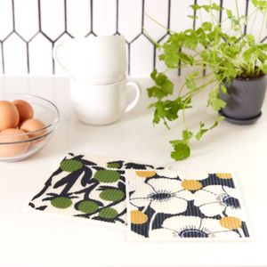 Windflower blu Eco Sponge Cloths (Set of 2) 3