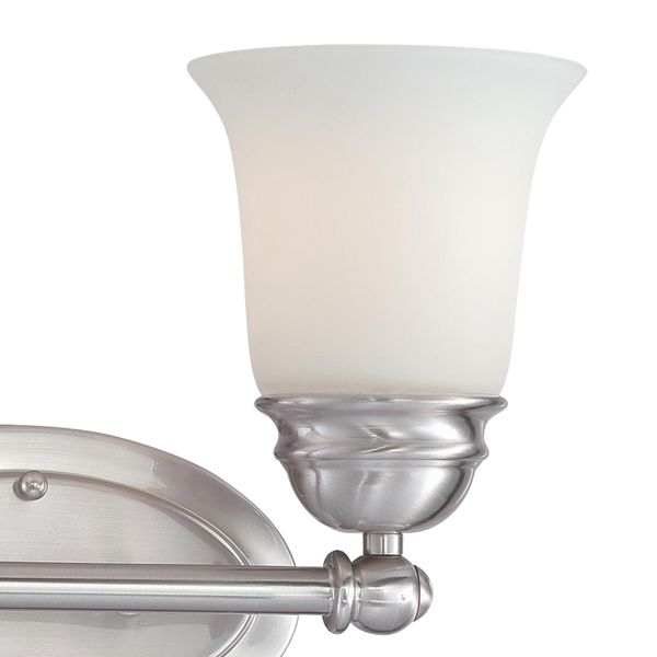 Bella 13'' Wide 2-Light Vanity Light - Brushed Nickel