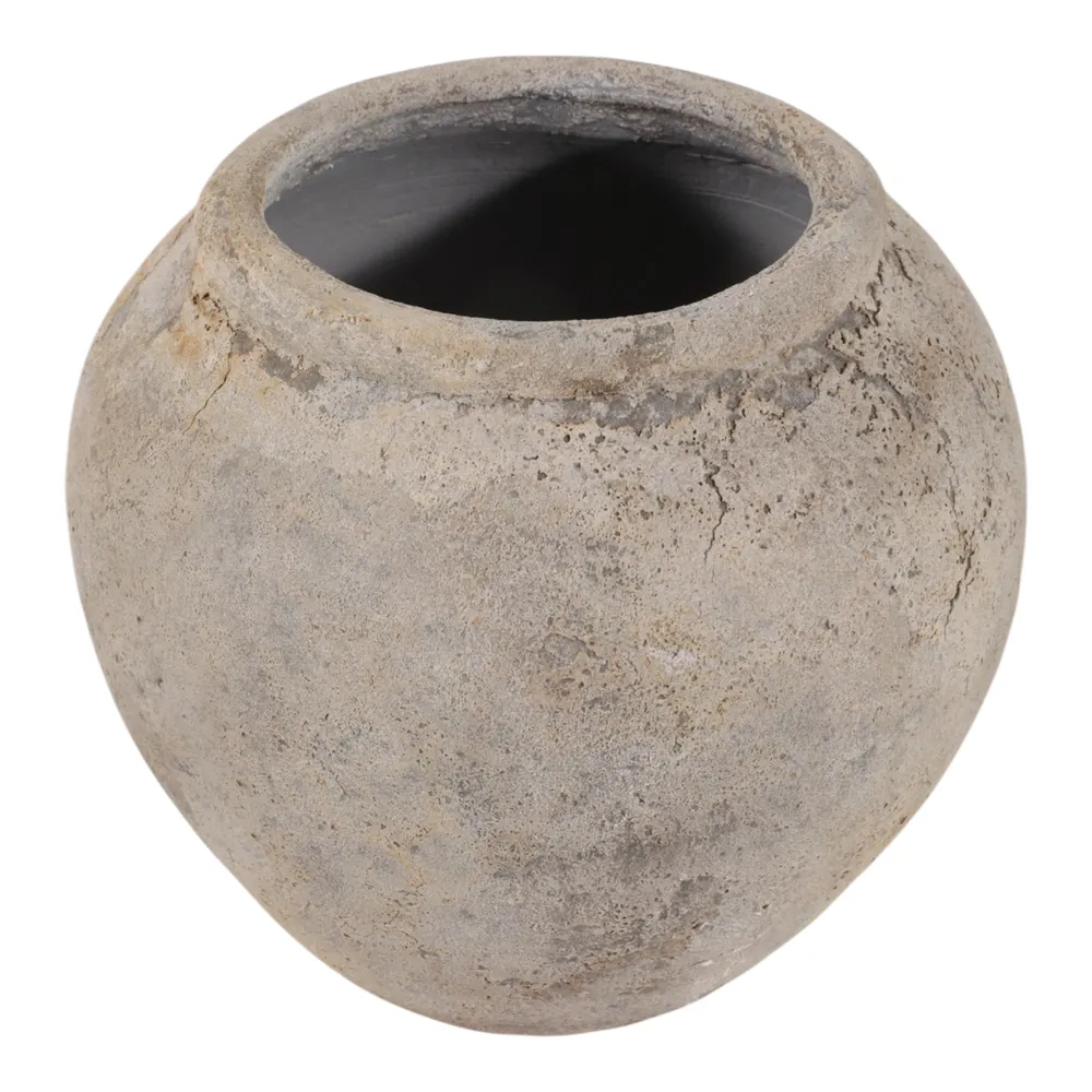 TRUEHAVEN TAN VASE 9 (IN)
