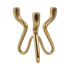 TODDBURN GOLD CANDLE HOLDER 10 (IN) 5