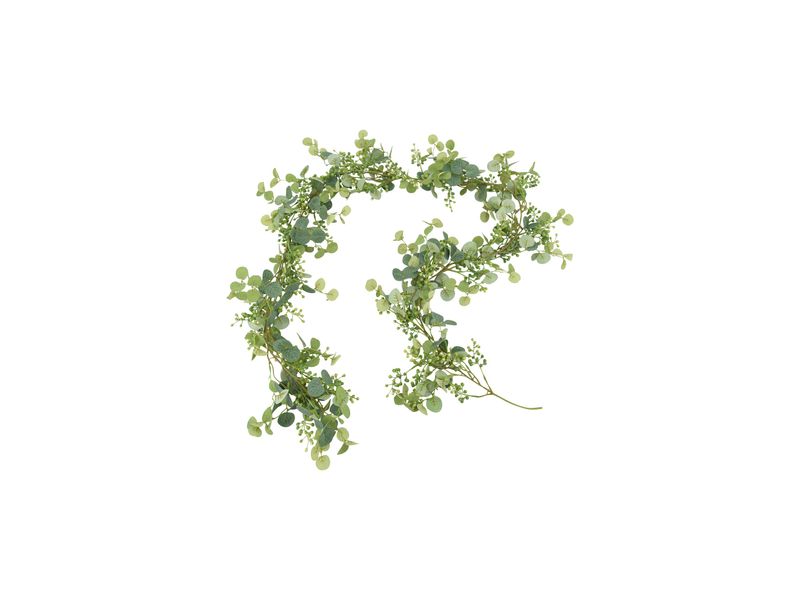70" Eucalyptus & Green Berry Garland 1