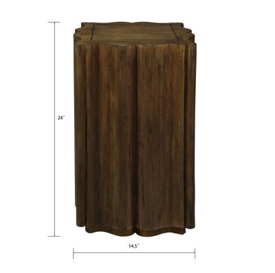 Breck Accent Table - Harvest Brown