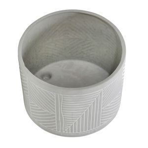 HARPERGATE SET OF 2 GRAY PLANTER 11 (IN) 5