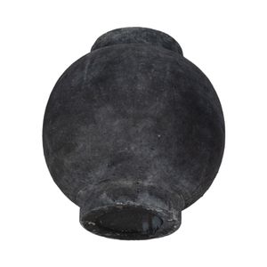 CORBINFORD BLACK VASE 12 (IN) 8