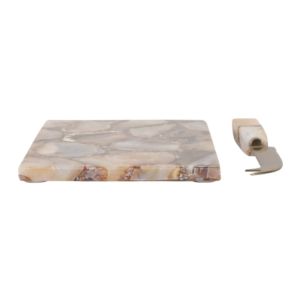 WOODSONRUN SET OF 2 BROWN SERVEWARE 1 (IN)