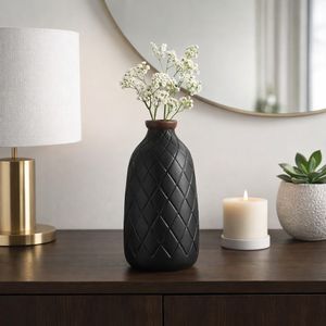 EMMONSFORD BLACK VASE 12 (IN) 12