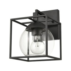 Cubed 9'' High 1-Light Outdoor Sconce - Charcoal 2