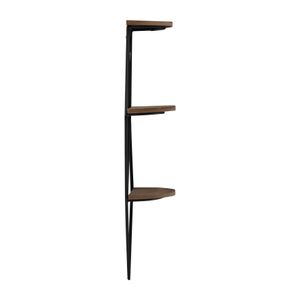 WALTBEACH BROWN WALL SHELF 21 (IN) 4