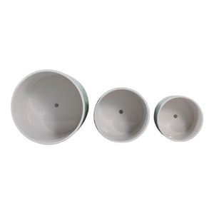 HARMONWIND SET OF 3 BLUE PLANTER 11 (IN) 8