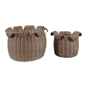 MARCCLIFF SET OF 2 BROWN STORAGE 12 (IN) 5