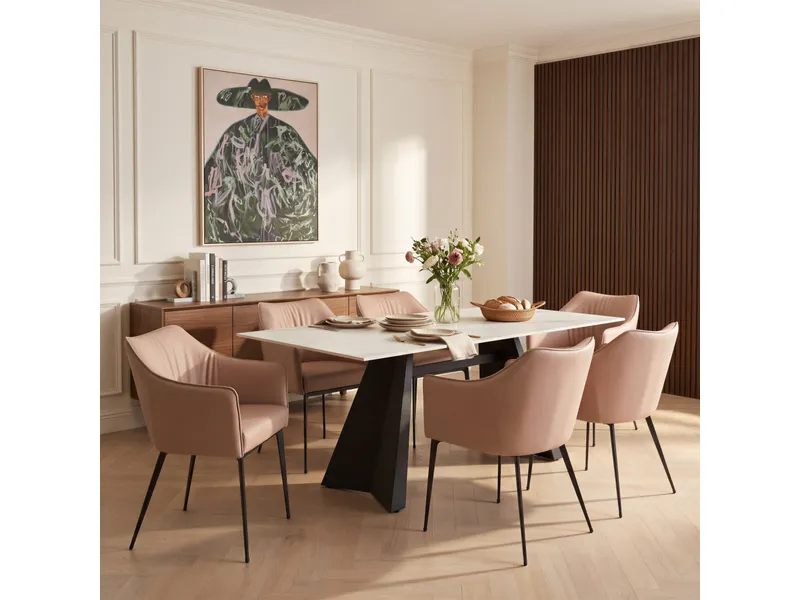 Inky Dining Table White 10