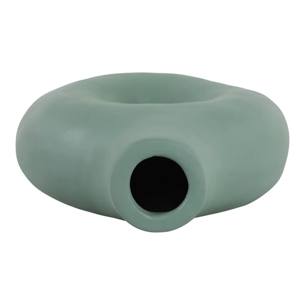 ELROYSHAW GREEN VASE 12 (IN)