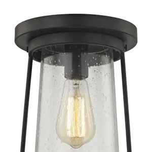 Hamel 8'' Wide 1-Light Flush Mount - Oil Rubbed Bronze 3
