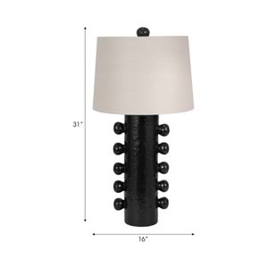 ENOCHTON BLACK LAMP 31 (IN) 8