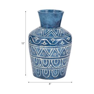 DOYLEROSE BLUE VASE 12 (IN) 9