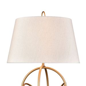 Morely 26'' High 1-Light Table Lamp - Painted Gold 2