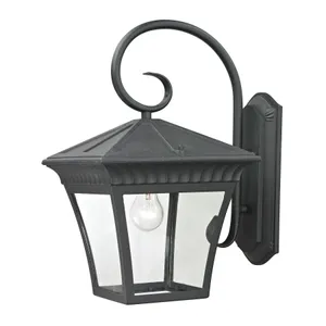 Ridgewood 18'' High 1-Light Outdoor Sconce - Matte Textured Black 1