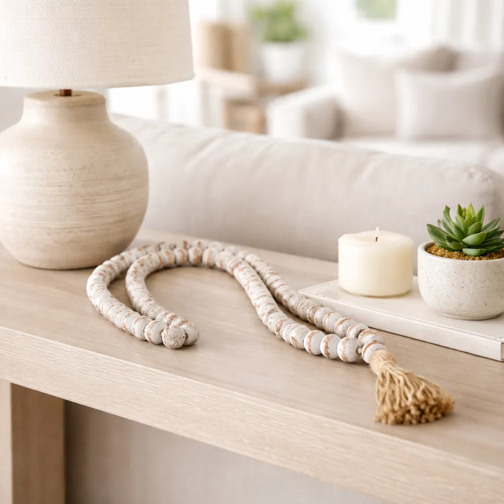 ASHERPORT GRAY BEAD 1 (IN)