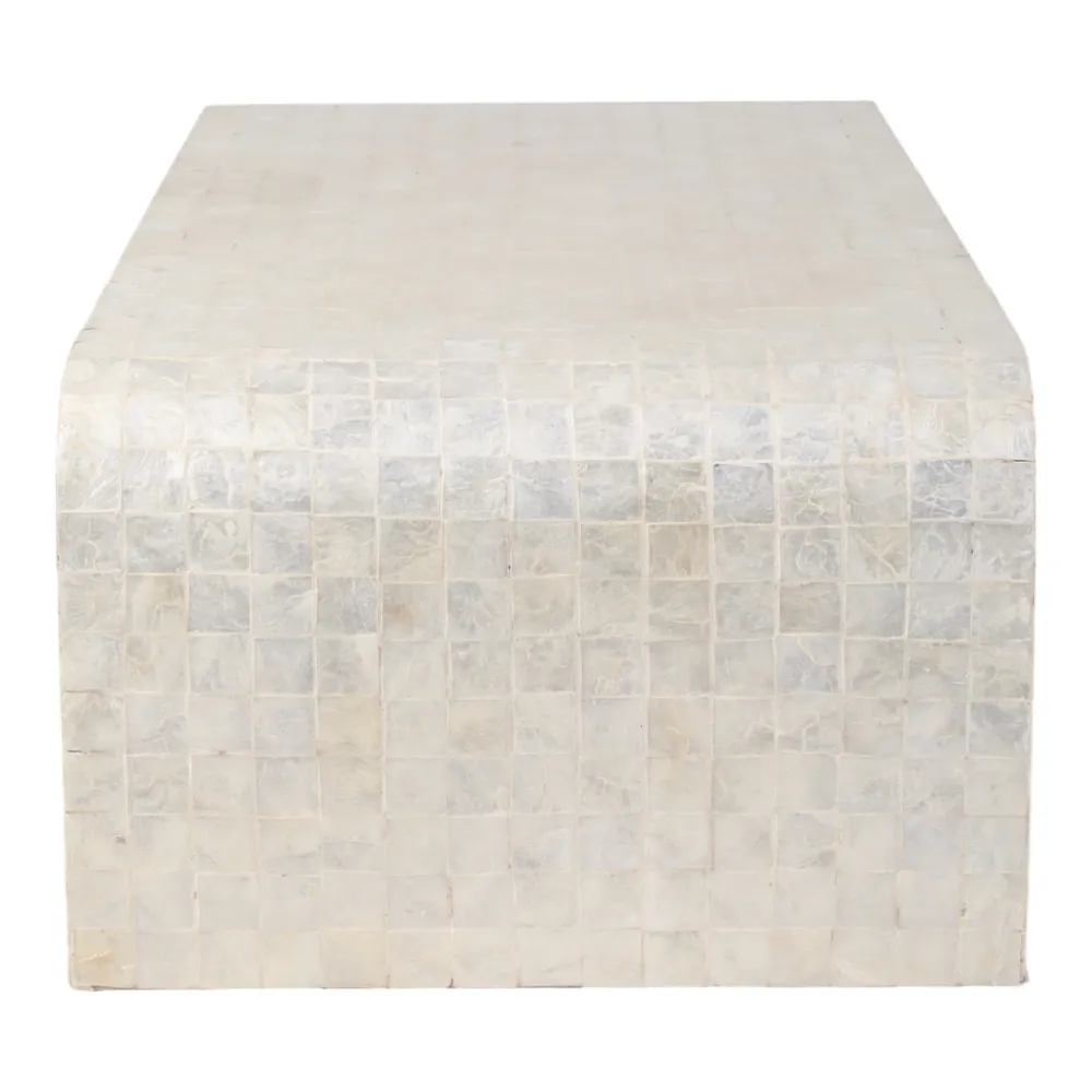 KIRASTONE IVORY COFFEE TABLE 16 (IN)