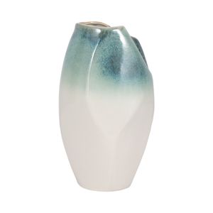 ALDERVALE WHITE VASE 14 (IN) 4