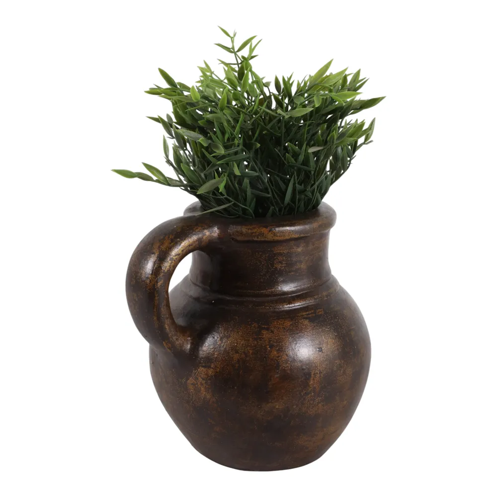 SHERMANGROVE GOLD VASE 9 (IN)