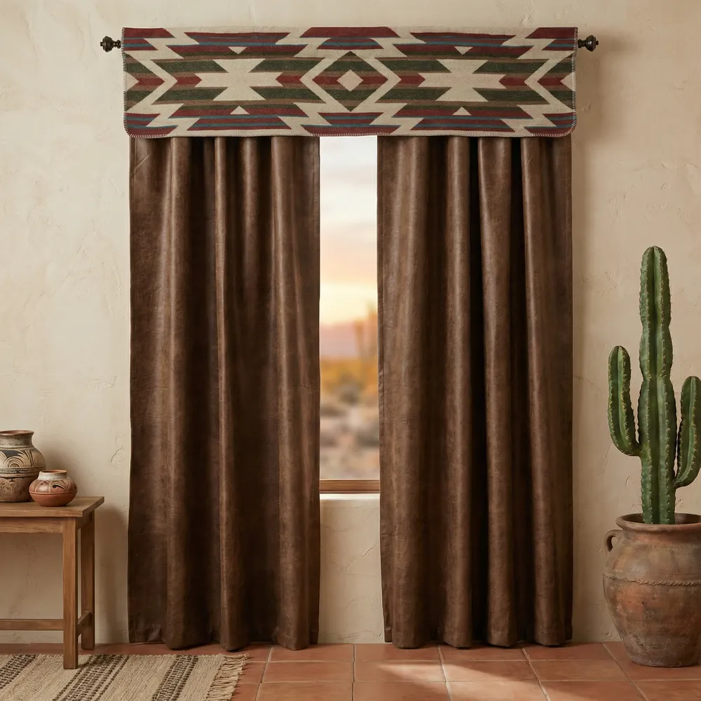 Puesta Del Sol  - Drape Set - (2 panels/2 tiebacks)