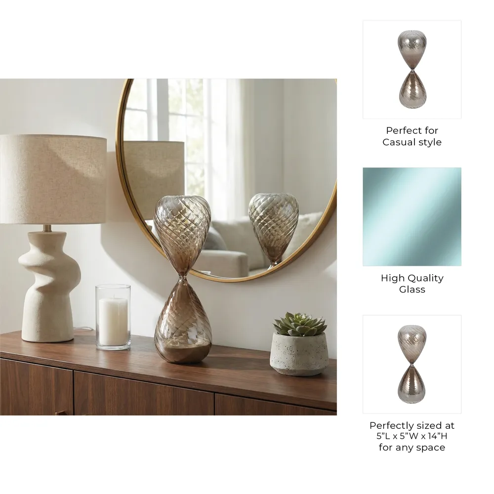 GRANTHAMMOOR CLEAR HOURGLASS 14 (IN)