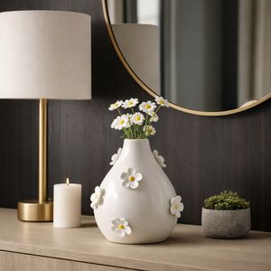 KEATONFIELD IVORY VASE 10 (IN) 12