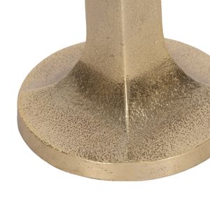 DALELEY GOLD CANDLE HOLDER 17 (IN) 6