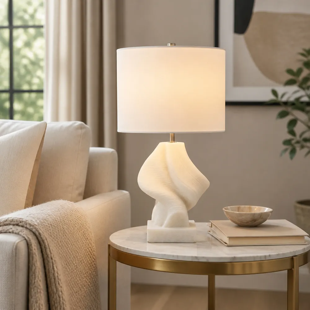 EASTON WHITE LAMP 27 (IN)