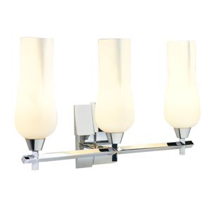 Fleur 25.25'' Wide 3-Light Vanity Light - Chrome 1