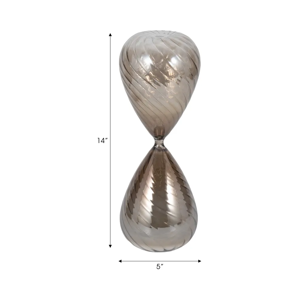 GRANTHAMMOOR CLEAR HOURGLASS 14 (IN)