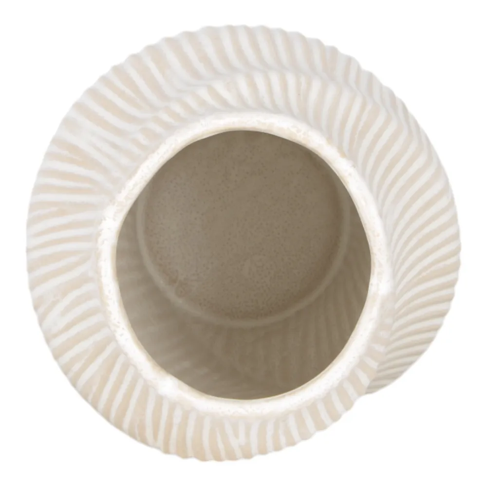DORSEYSTONE CREAM VASE 14 (IN)