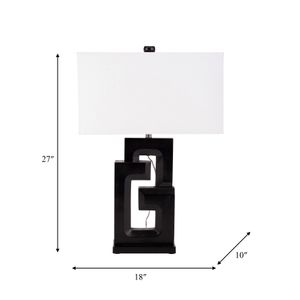 CARLTONRIDGE BLACK LAMP 27 (IN) 9