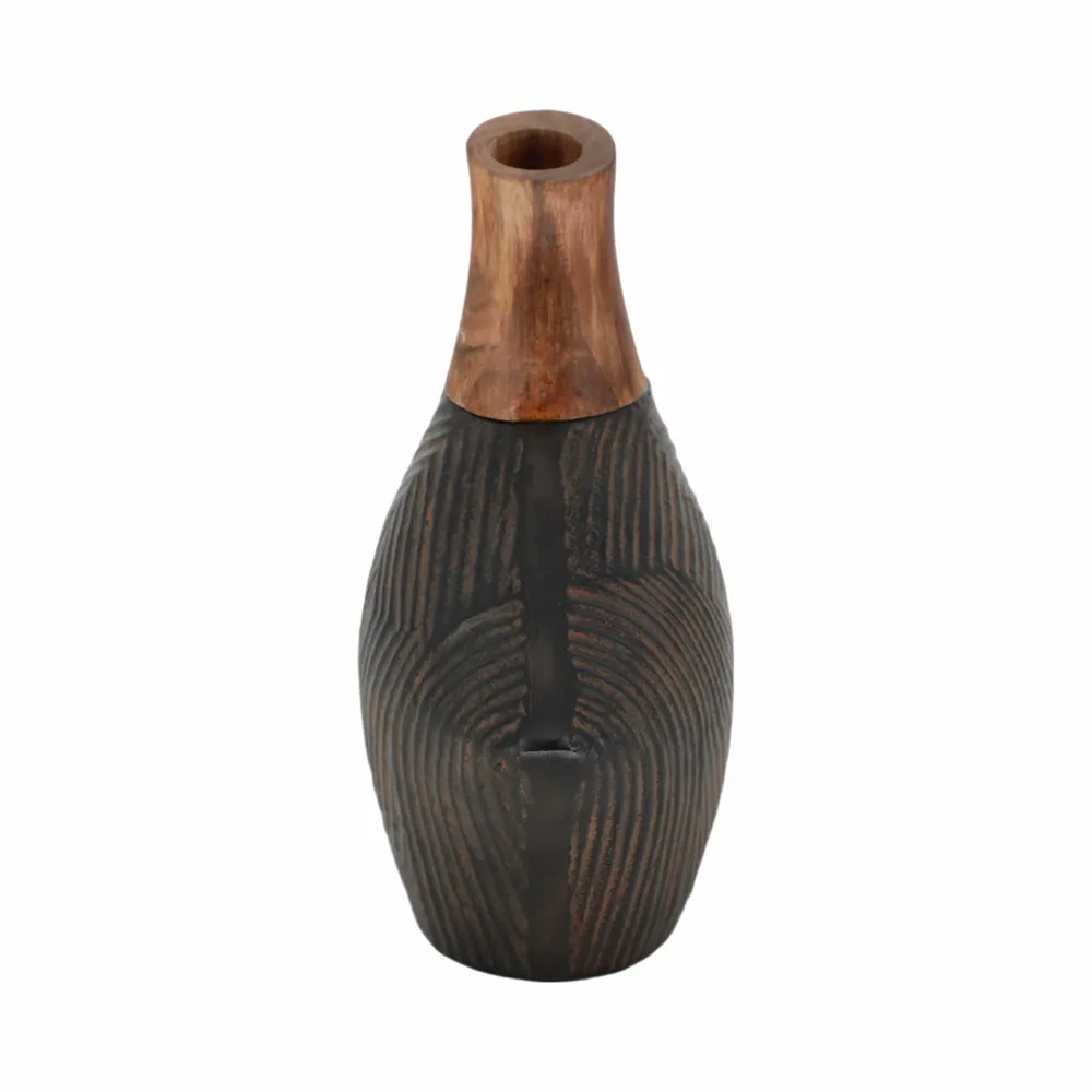 WARRENDALE BROWN VASE 9 (IN)