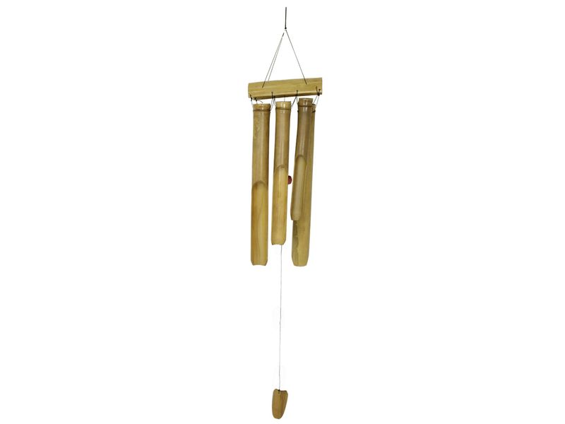 19.6" Natural Bamboo Wind Chime 1