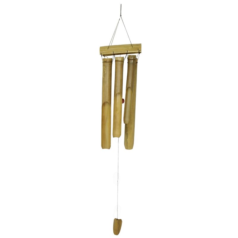 19.6" Natural Bamboo Wind Chime