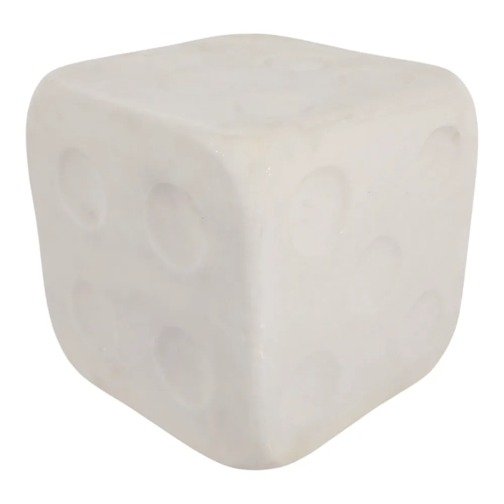 HARTSHAW WHITE STOOL 18 (IN)
