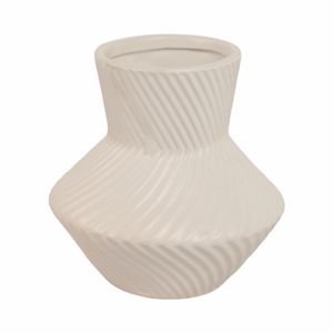HOLCOMBFORD WHITE VASE 8 (IN) 1