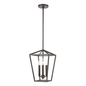 Fairfax 9'' Wide 3-Light Mini Pendant - Oil Rubbed Bronze 1