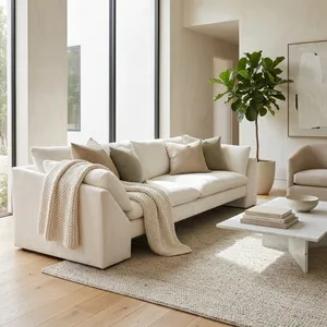 HATTONLAKE WHITE SOFA 32 (IN) 11